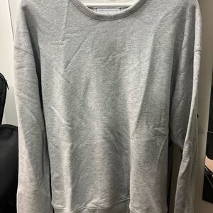 Reigning Champ Light Gray Crewneck Sweater